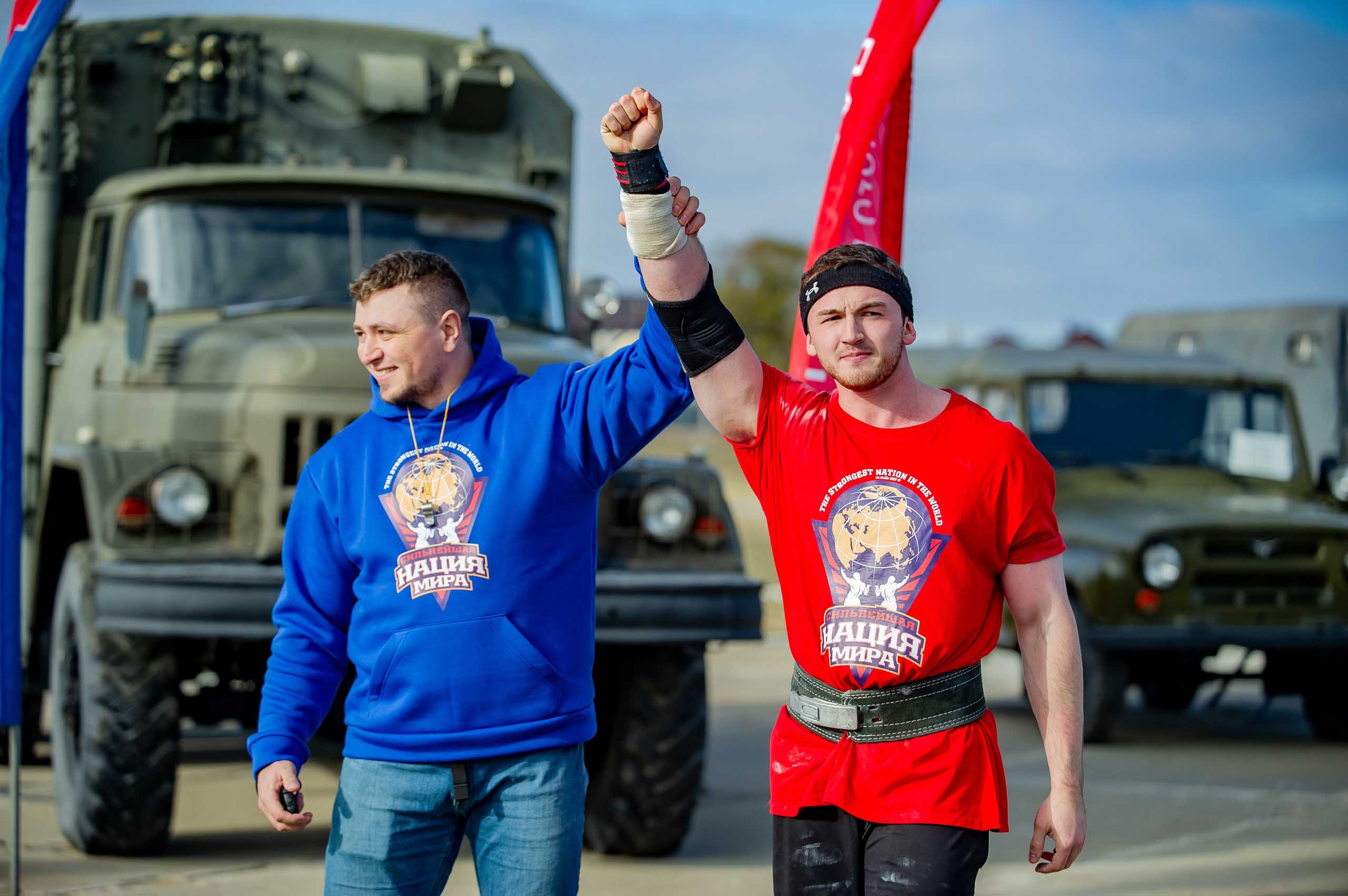 Установлен Мировой рекорд по стронгмегу, в рамках турнира 'Люди сильнее машин 2021'